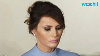 Sad Melania Trump Photos Lead To Meme