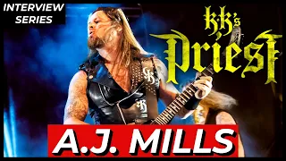 KK's Priest guitarist A.J. Mills on GLENN TIPTON, Sinner Rides Again, LIVE TOURS, next album & more