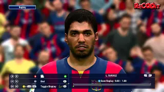 Pro Evolution Soccer 2015 (PES 2015) | FC Barcelona Player Faces