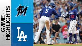 Marlins vs. Dodgers Game 2 Highlights (8/19/23) | MLB Highlights