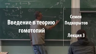 Лекция 3 | Введение в теорию гомотопий | Семен Подкорытов | Лекториум