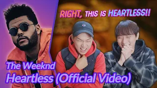 K-pop Artist Reaction] The Weeknd - Heartless (Official Video)