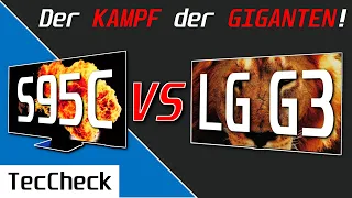 Der KAMPF der GIGANTEN! | LG G3 evo vs. Samsung S95C! | Welcher OLED-TV ist besser? | Der Vergleich!