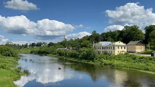 [Без комментариев] Заехали в город Торжок | Путешествие на автомобиле из Москвы в Питер и обратно