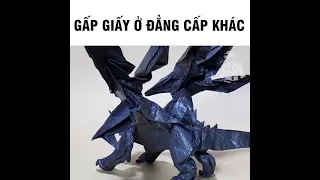 Nghệ thuật gấp giấy Origami nhưng ở 1 đẳng cấp khác