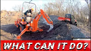 A tiny $25,000 backhoe-is it worth it?