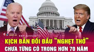 Bầu cử Mỹ 2024: Kịch bản đối đầu “nghẹt thở” chưa từng có trong hơn 70 năm | Nghệ An TV