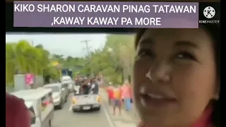 KIKO, SHARON RALLY WALANG REACTION NG MGA TAO SA DAAN