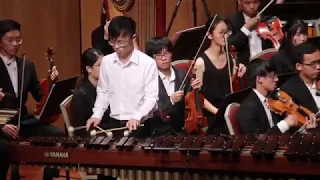 Keiko Abe : ''Prism Rhapsody'' for Marimba and Orchestra performed by Meng-Fu Hsieh