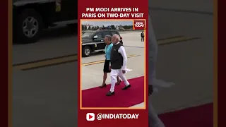 PM Narendra Modi Arrives In Paris, France On Two-day Official Visit