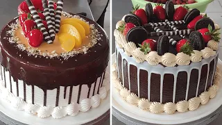 2 Ideas de Como decorar tortas de chocolate espectaculares | Increíbles pasteles de chocolate