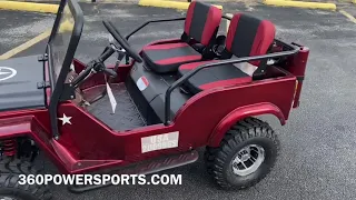 New RPS jeep 125cc mini jeep walk through 360 Powersports