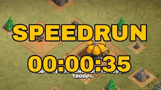 Payback Speedrun 00:00:35 WR Clash Of Clans