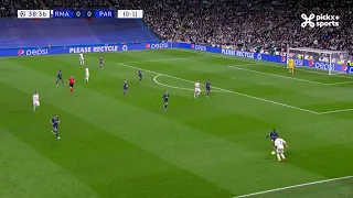 Champions League 09/03/2022 / Goal Mbappé against Real Madrid