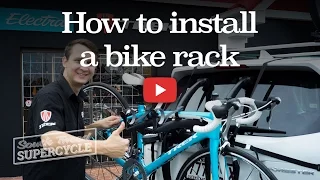 How to install a bike rack on a car