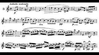 Etude No. 3 from 32 Etudes for the Clarinet by Cyrille Rose