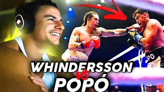 SUPER XANDÃO REAGINDO A LUTA DO WHINDERSSON NUNES e POPÓ