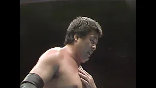 Triple Crown Title: Jumbo Tsuruta (c) vs Genichiro Tenryu - June 05, 1989