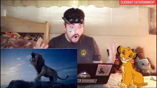 The Lion King Official Teaser Trailer REACTION (Grown Man Cries)