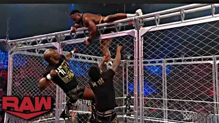 Big E vs Bobby Lashley Steel Cage Match ( 1/2 ) wwe Raw 27 September 2021 ||