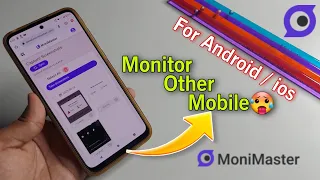 How to control / access other phone with my mobile | kid's control app for android 2023 monimaster