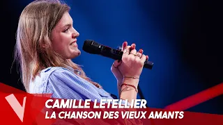 Jacques Brel – 'La chanson des vieux amants' ● Camille Letellier | Blinds| The Voice Belgique Saison