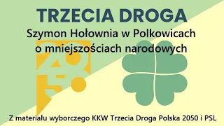 Szymon Hołownia w Polkowicach o mniejszościach narodowych
