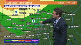 DFW Weather: Overnight storms, potential severe weather