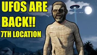 UFOs ARE BACK In GTA 5 Online 7th UFO Location  Halloween Surprise 2022 Event