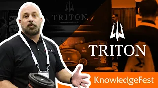 Knowledgefest 2022 Triton Booth Overview