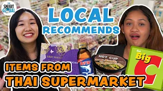 Thai Locals Recommend The Best Things To Buy At Big C Supermarket | Exploring Thailand