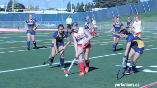 York Lions HIGHLIGHTS | Field hockey vs. Queen's Gaels - Sept. 27, 2015