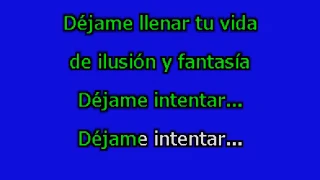 Carlos Mata -   Dejame Intentar - Karaoke