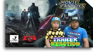 Batman v Superman Dawn of Justice (2016) - Official Final Trailer Reaction (Movie Fanboys)