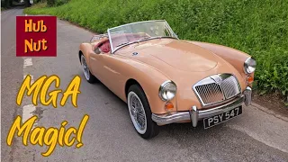 MG MGA! Ordinary mechanicals made magical. Classic road(ster) test