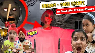 Granny - Door Escape In Real Life At Farm House | RS 1313 VLOGS | Ramneek Singh 1313