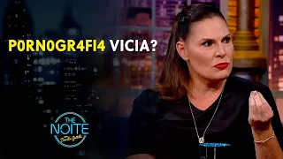 Laura Muller esclarece dúvida a respeito do consumo da indústria p0rn0gráf1c4 | The Noite (03/05/23)