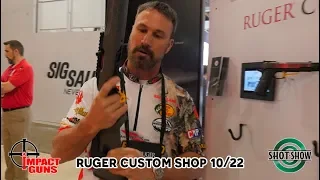 Ruger Custom Shop 10/22 Competition Rifle - SHOT Show 2019