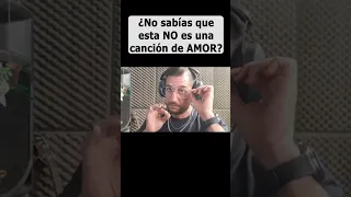 No le dediques esta canción a nadie, NO habla de AMOR