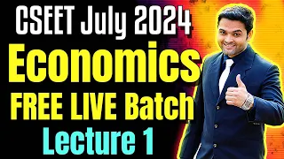 FREE CSEET Economics Video Lectures | CSEET July 2024 | FREE CSEET Economics Video Classes July 2024