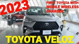 2023 TOYOTA VELOZ WITH FIRST MOBILE WIRELESS CHARGER