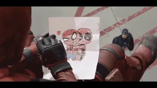 Spiderman with Deadpool | Civil War |