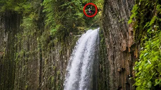 Jumping off Oregon's Most Beautiful Waterfall 2021