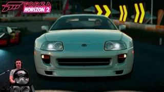 Ачешуительная Супра "Форсаж Эдишен" валит боком | Forza Horizon 2