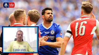 Rob Holding on THAT Battle with Diego Costa in the 2017 Final | Semi-Finals | Emirates FA Cup 19/20