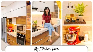 My Kitchen Tour | Small Kitchen Tour in Hindi | किचन Organization Ideas ~ Home 'n' Much More