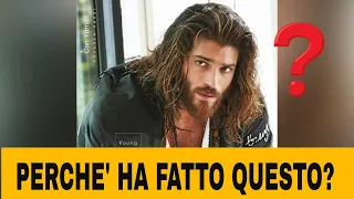 Can yaman ma come mai ha fatto questo? reazione ad attacchi o solo stress?