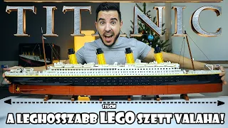 A LEGO szettek KIRÁLYA! || LEGO 10294 TITANIC bemutató