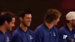 Roger Federer, Rafael Nadal & Novak Djokovic  - Best Friendship and Funny Moments HD