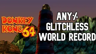 Donkey Kong 64 - Any% Glitchless in 3:33:55